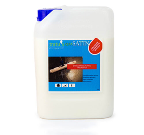 CERASATIN - é uma cera líquida de acabamento satinado