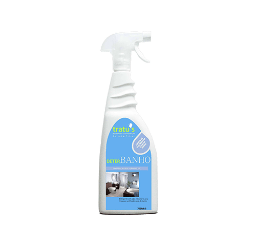 DETERBANHO - detergente para remoção de calcários em louças