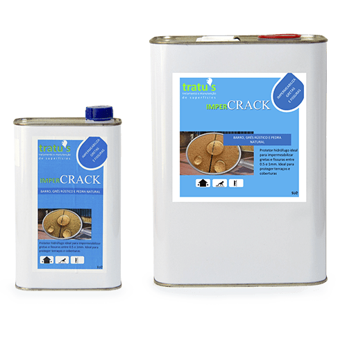 IMPERCRACK - impermeabilizante hidro-repelente para materiais porosos
