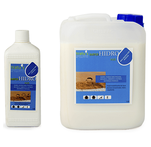 IMPERHIDRO H2O - concentrado hidro-repelente anti humidade