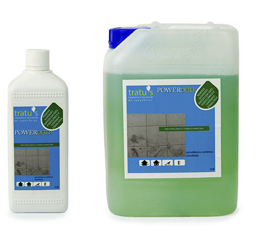 POWERDETER - elimina rapidamente as sujidades mais difíceis