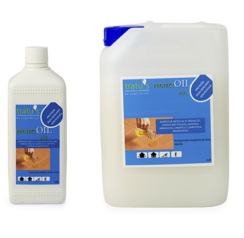 PROTECTOIL H2O - óleo-repelente sem película para todos os materiais