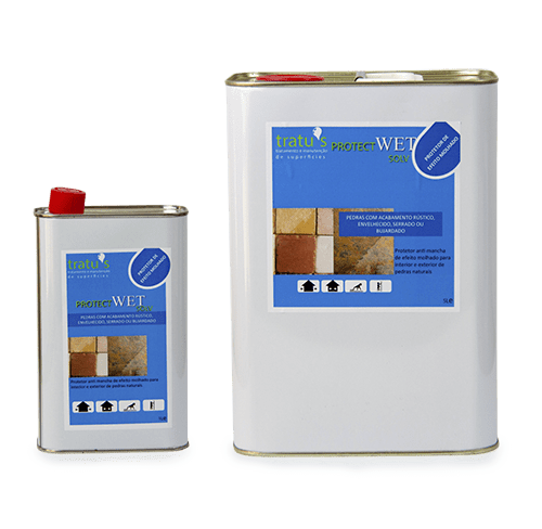 PROTECTWET SOLV - Protetor de aspeto molhado de base solvente para pedras