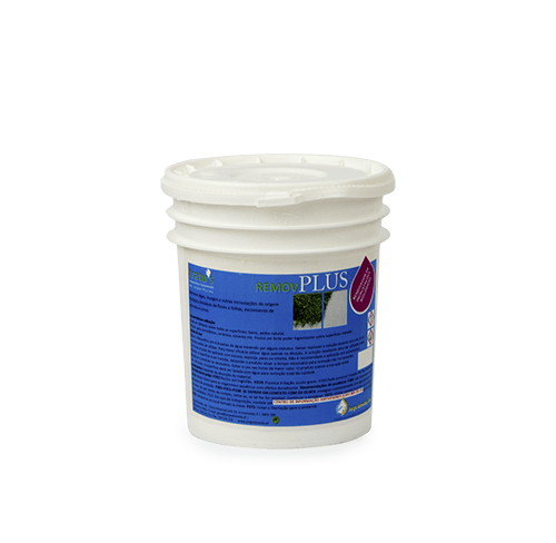 REMOVPLUS  - Produto em pó para a remoção de algas e verdetes